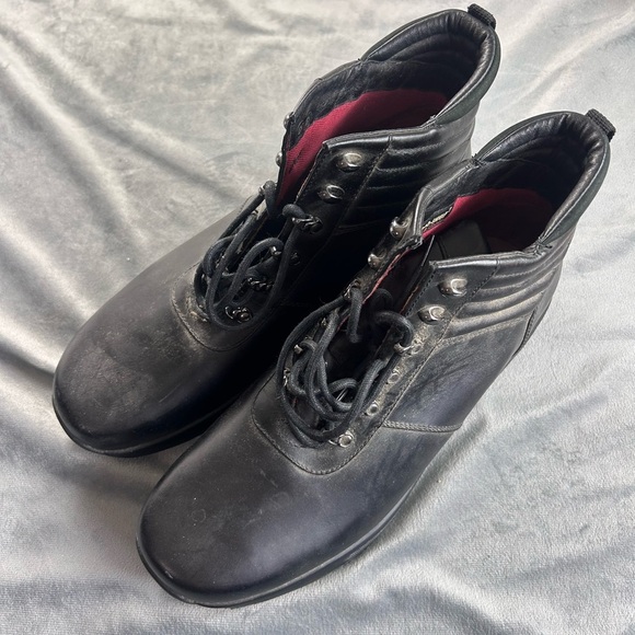 Rockport Waterproof Leather tie up boot Men's size 11.5 - Picture 1 of 4